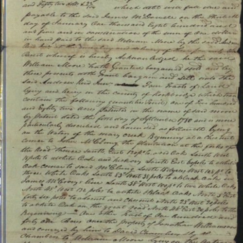 Legal document, Oct. 8, 1804