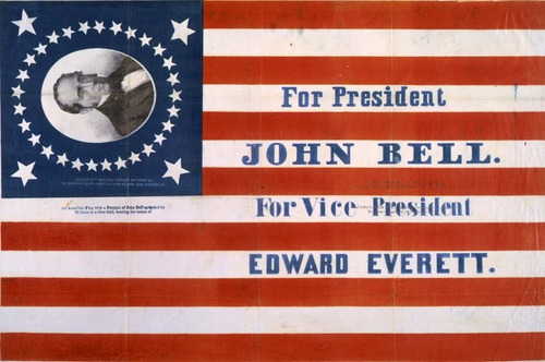 Presidential campaign flag for John Bell
